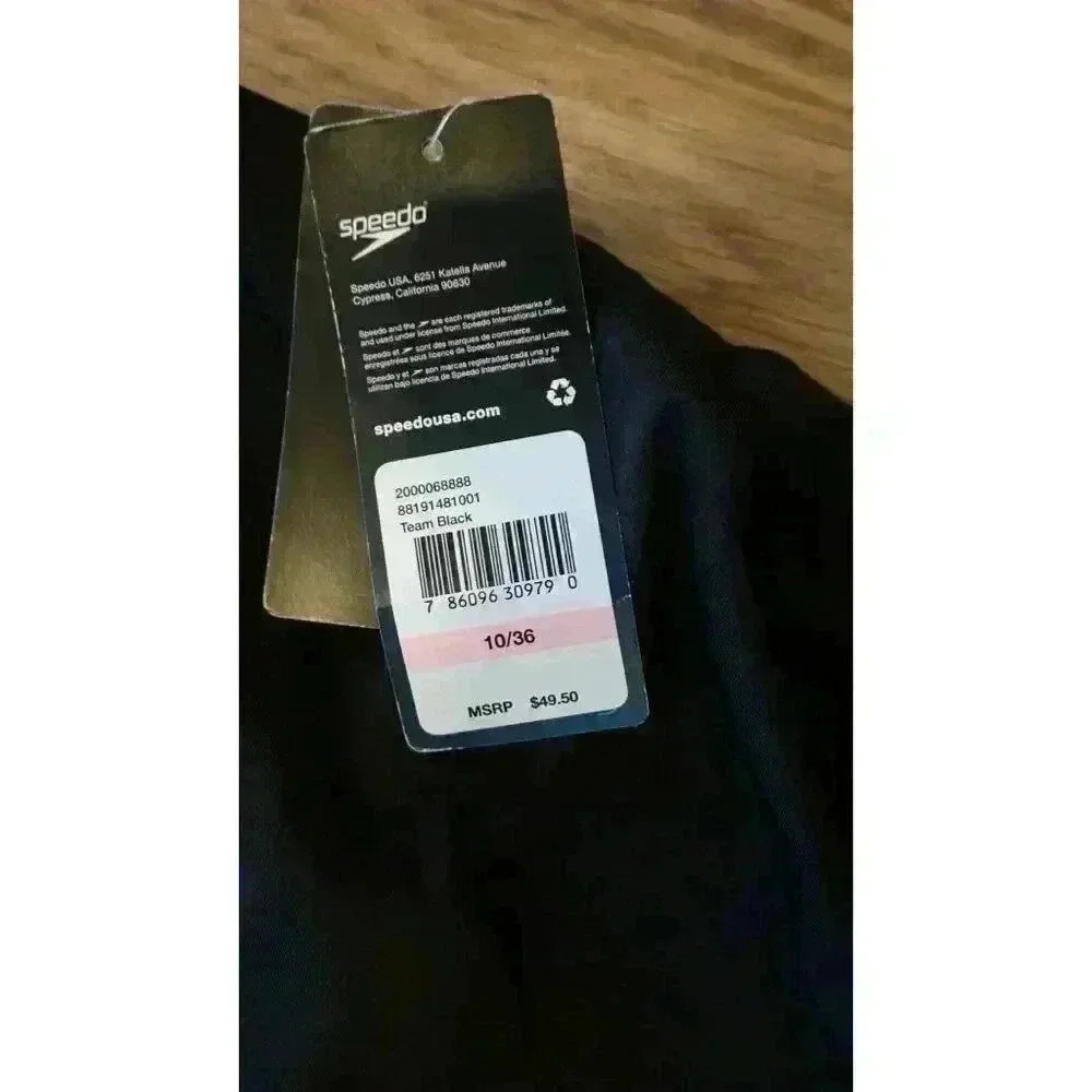 Speedo Black One-Piece Women's Swimsuit size 10 - Picture 10 of 16